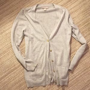Light gray/tan Banana Republic cardigan